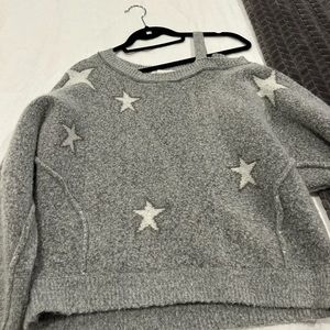 Vintage Havana star cold shoulder sweater